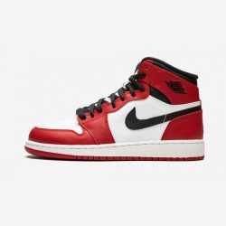 Air Jordan 1 Retro High Og Gs Chicago 332558 163 Nero Outlet Shop