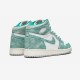 Air Jordan 1 Retro High Og Gs Turbo Green 575441 311 Verde For Sale