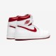 Air Jordan 1 Retro High Og Metallic Red 555088 103 Rosso In 2021