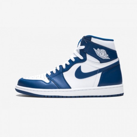 Air Jordan 1 Retro High Og Storm Blue 555088 127 On Sale