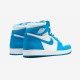 Air Jordan 1 Retro Unc 555088 117 Azzurro Factory Outlet