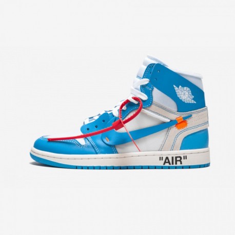 Air Jordan 1 X Off White Nrg Off White Unc Aq0818 148 Blu Factory Outlet