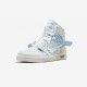 Air Jordan 1 X Off White Nrg Off White White Aq0818 100 Bianca Jordan Shoes