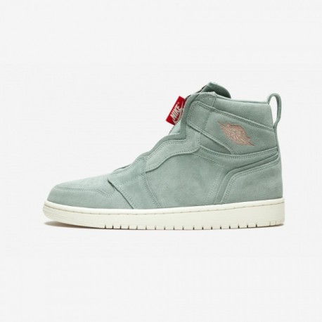 Wmns Air Jordan 1 High Zip Aq3742 305 Verde On Sale