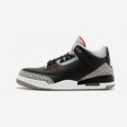 Air Jordan 3 Retro Og Black Cement 854262 001 Nero On Sale