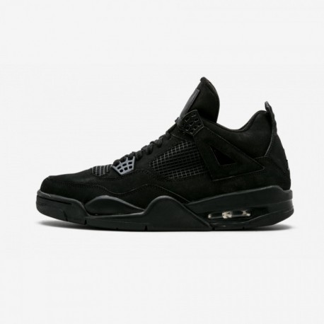 Air Jordan 4 Retro 308497 002 Nero On Sale