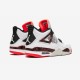 Air Jordan 4 Retro Crimson Tint 308497 116 Bianca Factory Outlet