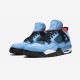 Air Jordan 4 Retro Travis Scott Cactus Jack 308497 406 Blu Outlet Shop