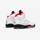 Air Jordan 5 Retro 136027 100 Rosso On Sale