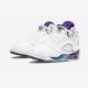 Air Jordan 5 Retro Gs Grape 440888 108 Viola Jordan Shoes