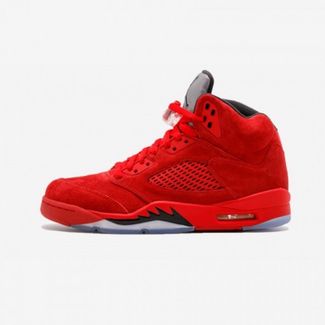 Air Jordan 5 Retro Raging Bulls 136027 602 Rosso Jordan Shoes