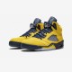 Air Jordan 5 Retro Se Michigan Cq9541 704 Marina Militare For Sale