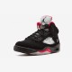 Air Jordan 5 Retro Supreme Supreme 824371 001 Nero On Sale