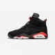 Air Jordan 6 Infrared 384664 060 Nero Jordan Shoes