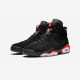 Air Jordan 6 Infrared 384664 060 Nero Jordan Shoes