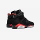 Air Jordan 6 Infrared 384664 060 Nero Jordan Shoes