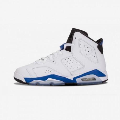 Air Jordan 6 Retro Bg Sport Blue 384665 107 Shop Online