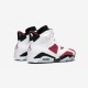 Air Jordan 6 Retro Carmine 384664 160 Rosso Factory Outlet