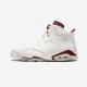 Air Jordan 6 Retro Maroon 384664 116 Rosso On Sale