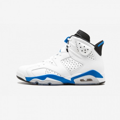 Air Jordan 6 Retro Sport Blue 384664 107 Factory Outlet