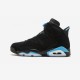 Air Jordan 6 Retro Unc 384664 006 Nero Jordan Shoes