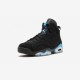 Air Jordan 6 Retro Unc 384664 006 Nero Jordan Shoes