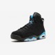 Air Jordan 6 Retro Unc 384664 006 Nero Jordan Shoes