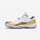 Air Jordan 11 Retro Low Closing Ceremony 528895 103 Oro Factory Outlet