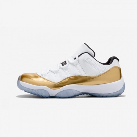 Air Jordan 11 Retro Low Closing Ceremony 528895 103 Oro Factory Outlet