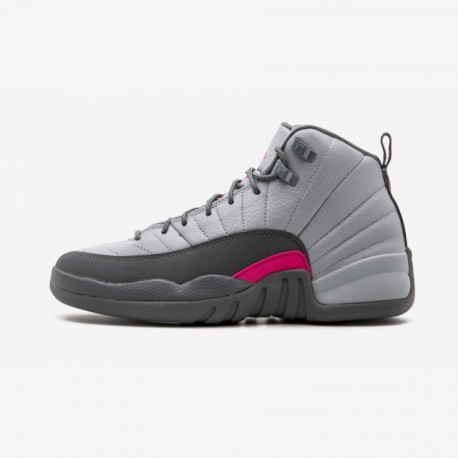 Air Jordan 12 Retro Gg 510815 029 Grigio For Sale