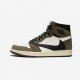 Air Jordan 1 High Og Ts Sp Travis Scott Cd4487 100 Marrone Jordan Shoes