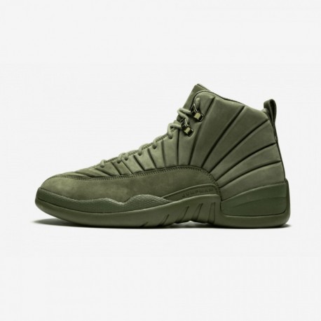 Air Jordan 12 Retro Psny Milan Aa1233 200 Oliva For Sale