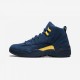 Air Jordan 12 Rtr Michigan Nrg Michigan Bq3180 407 Blu Jordan Shoes