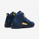 Air Jordan 12 Rtr Michigan Nrg Michigan Bq3180 407 Blu Jordan Shoes