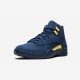 Air Jordan 12 Rtr Michigan Nrg Michigan Bq3180 407 Blu Jordan Shoes