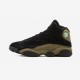 Air Jordan 13 Retro Olive 414571 006 Nero In 2021