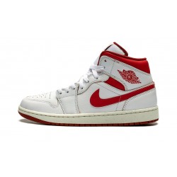 Nike Air Jordan 1 Mid SE Mens Dune Red FJ3458-160 Shoes