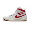 Nike Air Jordan 1 Mid SE Mens Dune Red FJ3458-160 Shoes