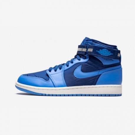 Air Jordan 1 High Strap 342132 407 Blu Factory Outlet