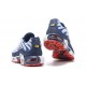 Air Max Plus Tn (M) QS White Blue and Red Sneaker