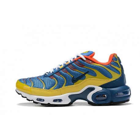 Air Max Plus Tn (M) SE CJ9987 600 Blue Yellow Sneaker