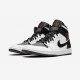 Wmns Air Jordan 1 Mid Bq6472 101 Nero Factory Outlet