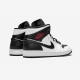 Wmns Air Jordan 1 Mid Bq6472 101 Nero Factory Outlet