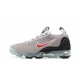 Air VaporMax 2021 Flyknit (W/M) Grey Red DH4085 003 Sneaker