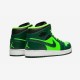 Air Jordan 1 Mid 554724 330 Verde For Sale