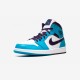 Air Jordan 1 Mid 554724 415 Blu On Sale