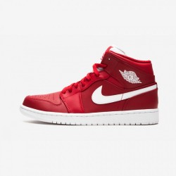 Air Jordan 1 Mid 554724 600 Rosso Outlet Shop