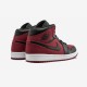 Air Jordan 1 Mid 554724 610 Nero Factory Outlet