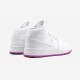 Air Jordan 1 Mid 555112 100 Viola Jordan Shoes