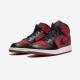 Air Jordan 1 Mid Gs 554725 610 Nero Factory Outlet